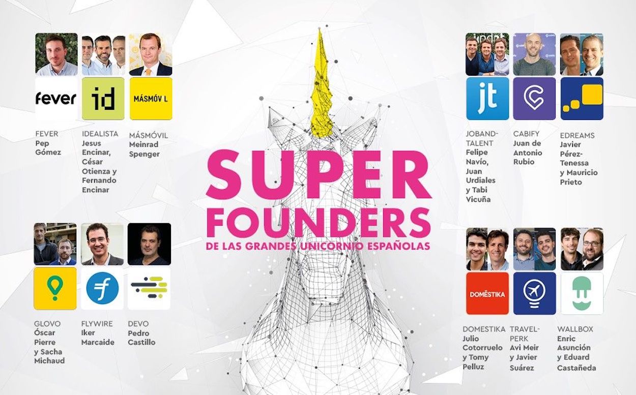 'Superfounders', el libro que recoge la historia de los emprendedores de las 12 grandes ‘unicornio’ españolas. EP