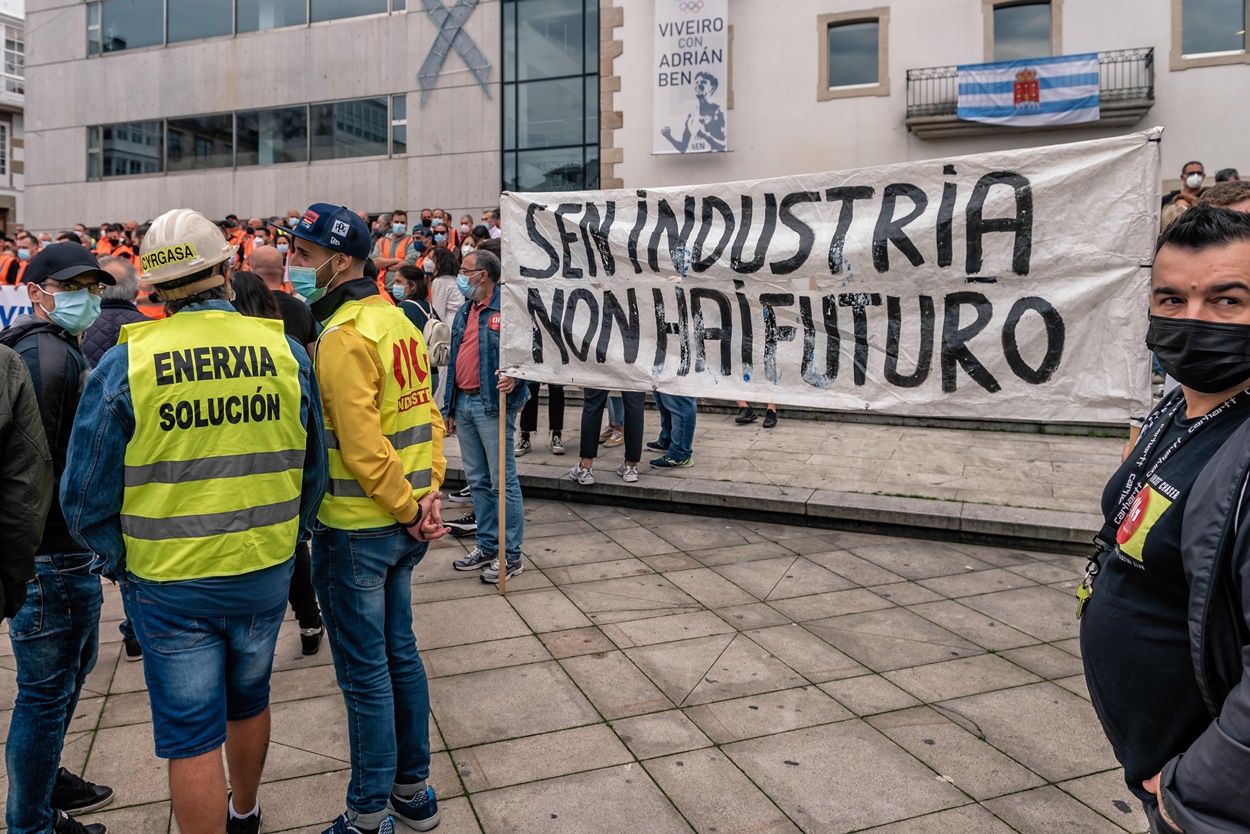 Imagen de una de las protestas llevadas a cabo en los últimos meses en Galicia (Foto: Europa Press/Archivo).