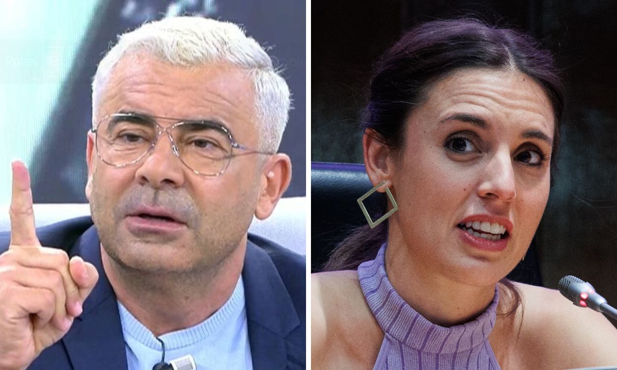 Jorge Javier Vázquez e Irene Montero