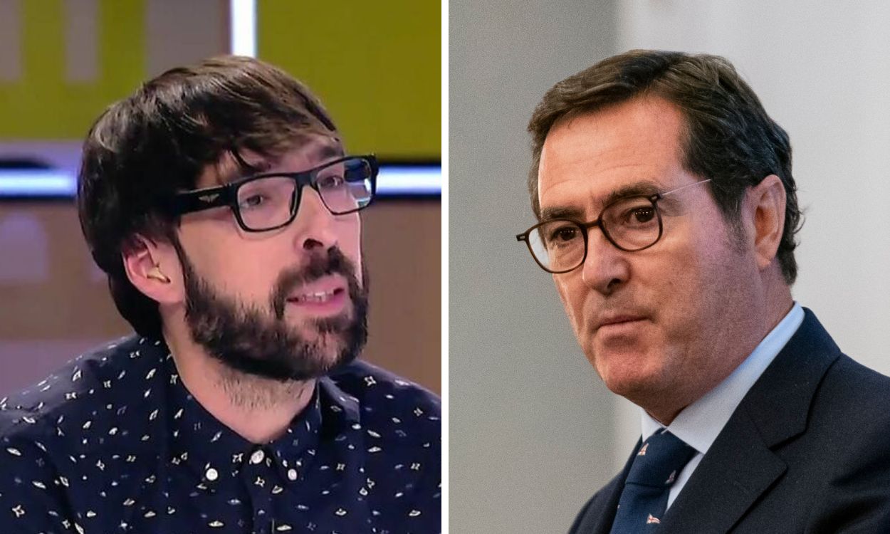 Quique Peinado y Antonio Garamendi