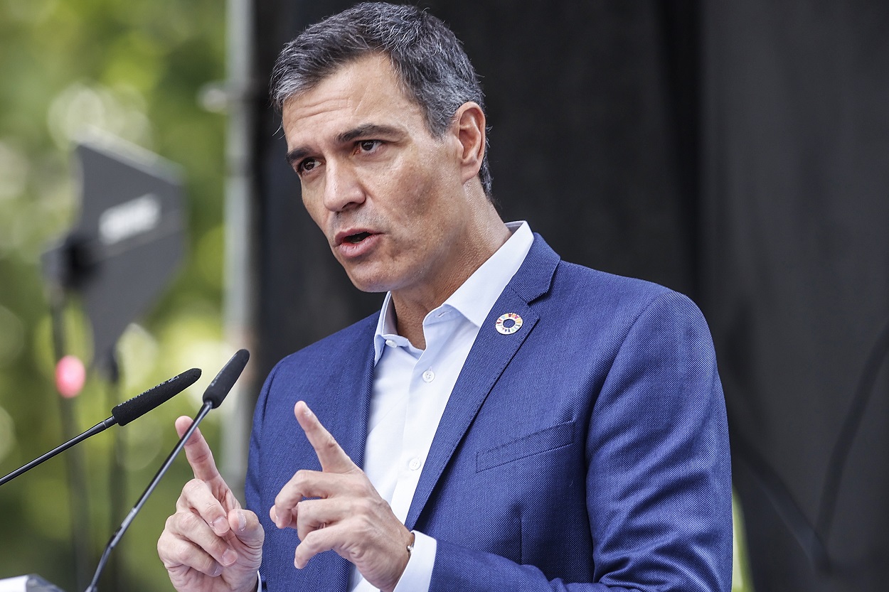 El presidente del Gobierno y secretario general del PSOE, Pedro Sánchez. EP