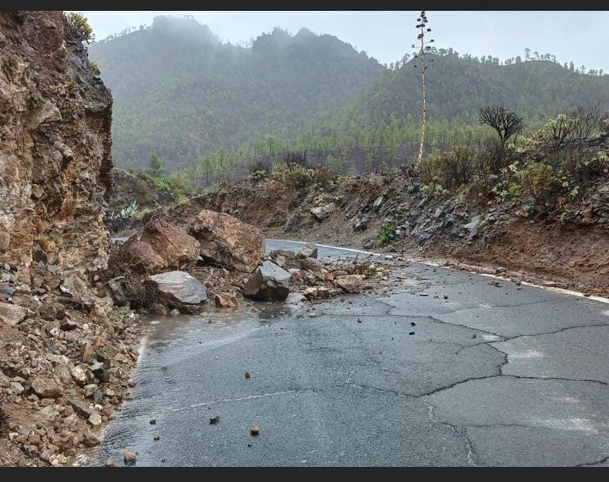 Gran Canaria registra precipitaciones de hasta 120 litros:m2. EP