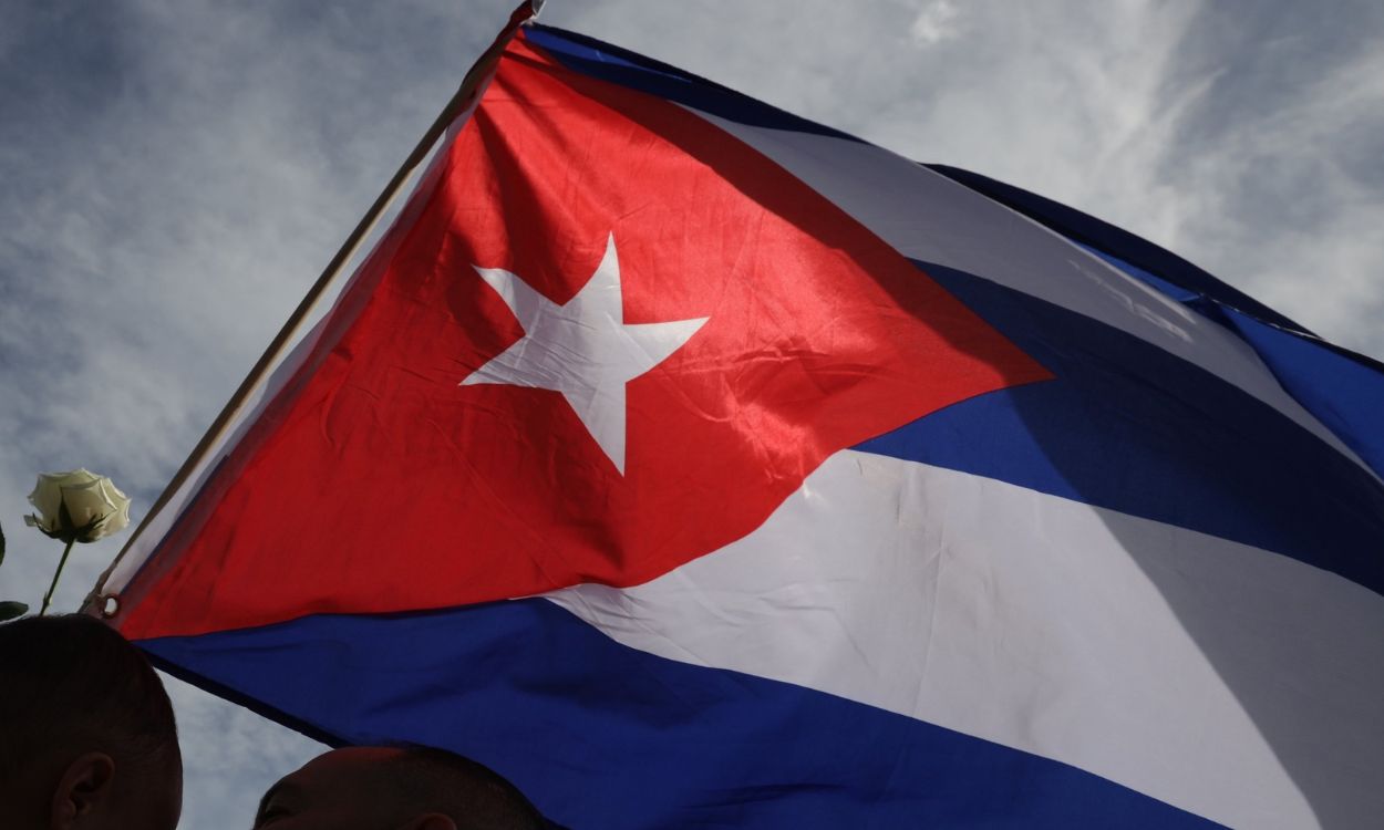 Bandera de Cuba. EP.