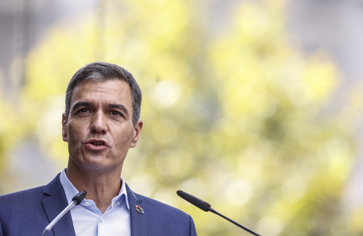 El presidente del Gobierno, Pedro Sánchez, en una imagen de archivo. EP.