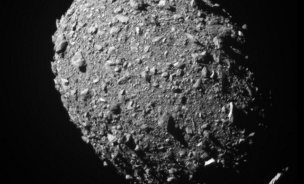 Asteroide golpeado por la misión DART de la NASA. NASA