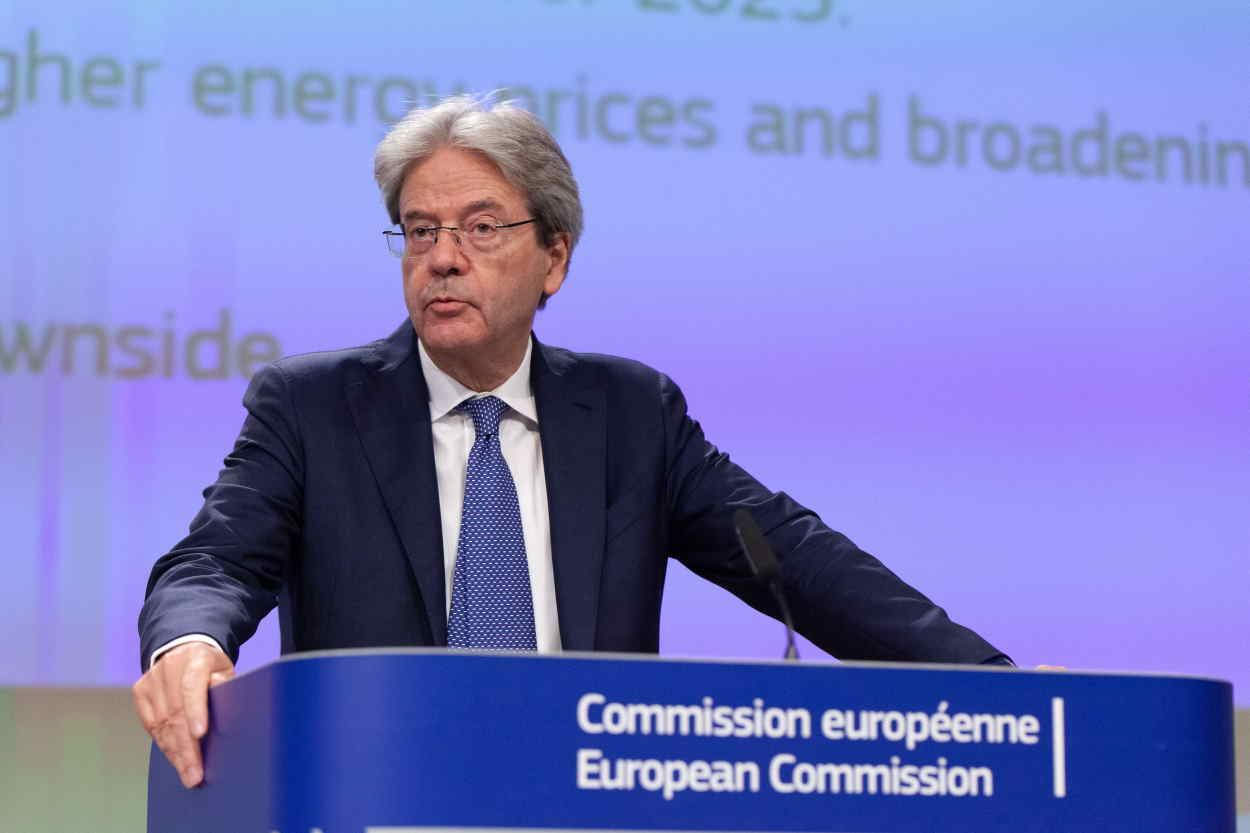 Paolo Gentiloni, comisario europeo. EP