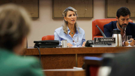 La vicepresidenta segunda y ministra de Trabajo y Economía Social, Yolanda Díaz. EP