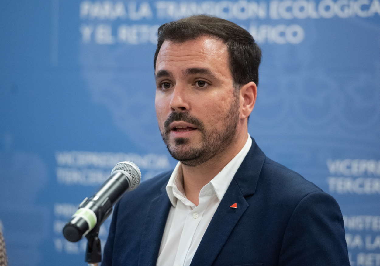 El ministro de Consumo, Alberto Garzón. Europa Press