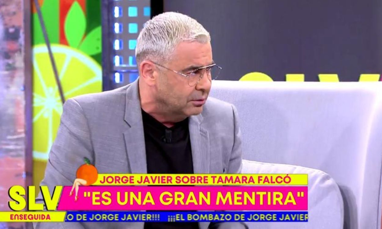 Jorge Javier Vázquez carga contra Tamara Falcó en 'Sálvame'. Mediaset.
