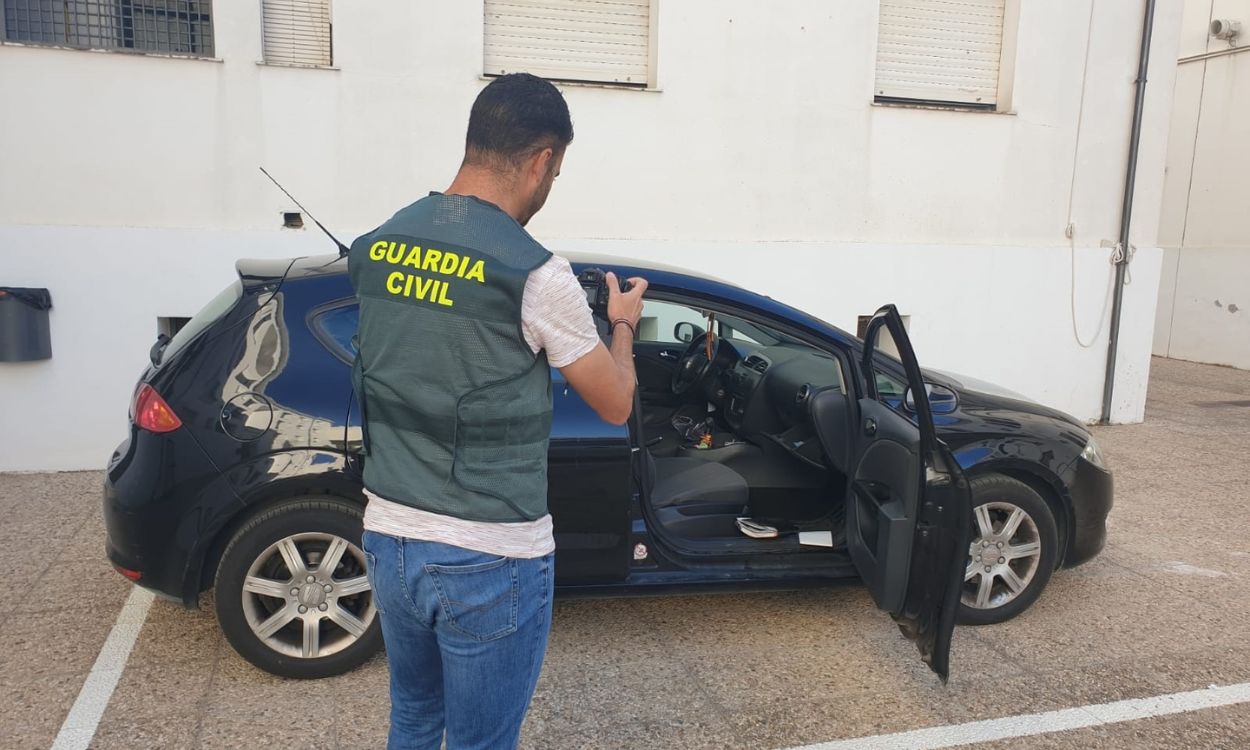 Investigaciones de la Guardia Civil en Villacarrillo (Jaén). EP.