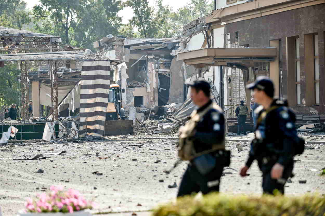 Militares ucranianos en la región de Zaporiyia, en el este de Ucrania. Europa Press