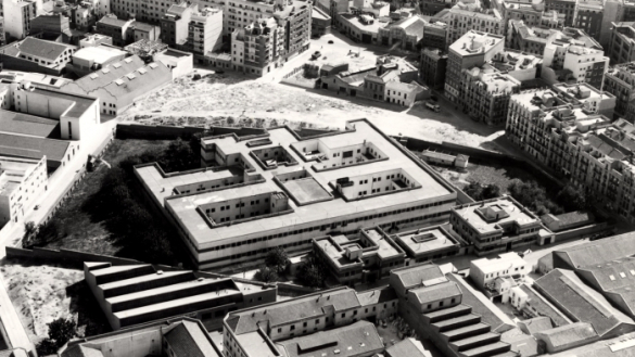 Imagen aérea de la cárcel de Ventas