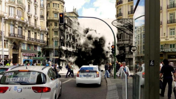 Gran Vía en Guerra. Sebastian Maharg