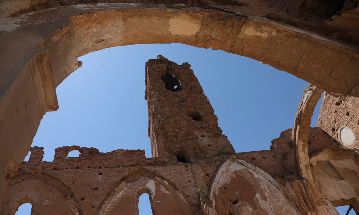 Cuatro pueblos españoles con historias aterradoras. Pueblo Viejo de Belchite. EP