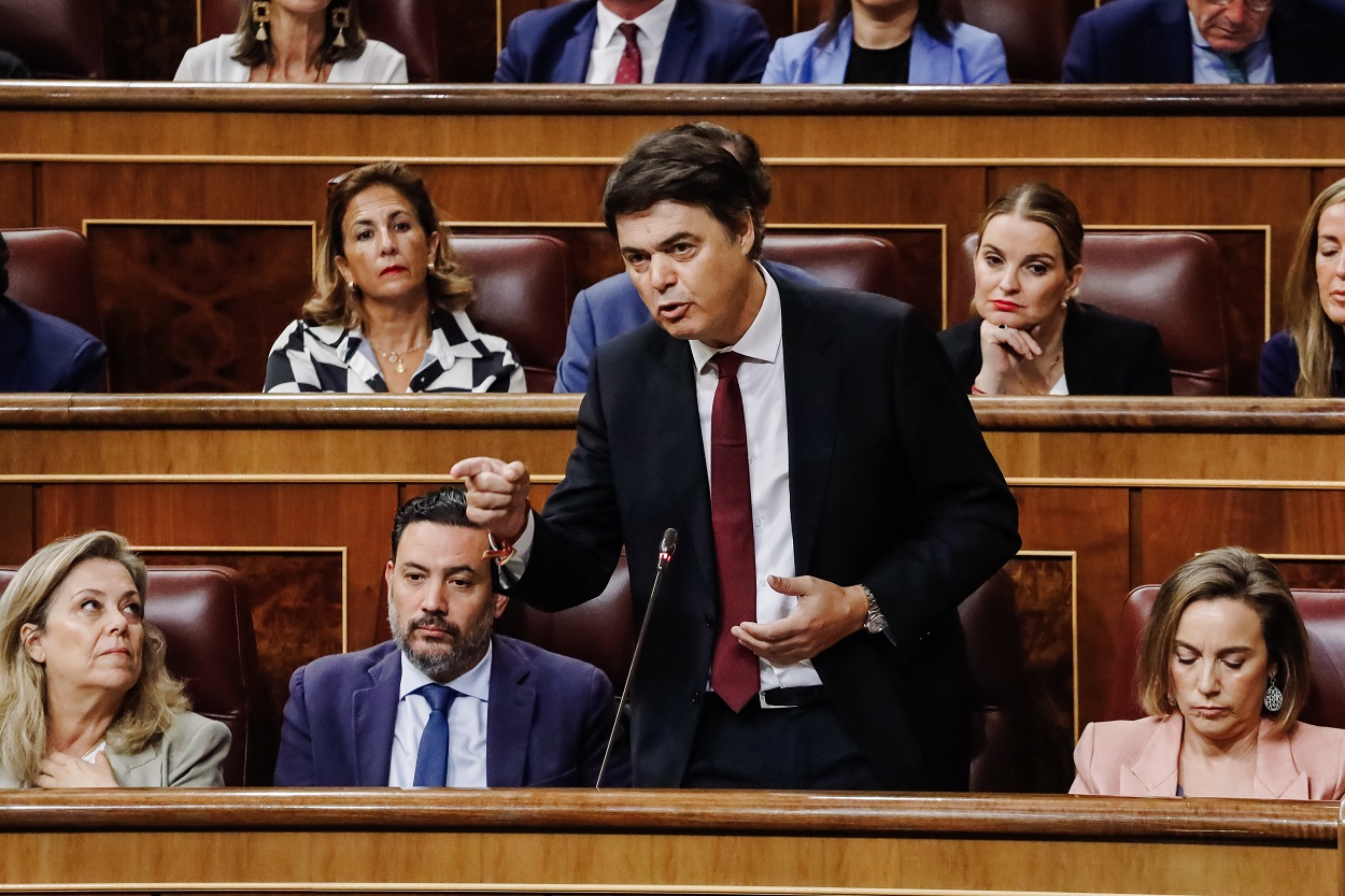 El secretario general del Grupo Popular en el Congreso, Carlos Rojas, en una imagen de archivo. EP.