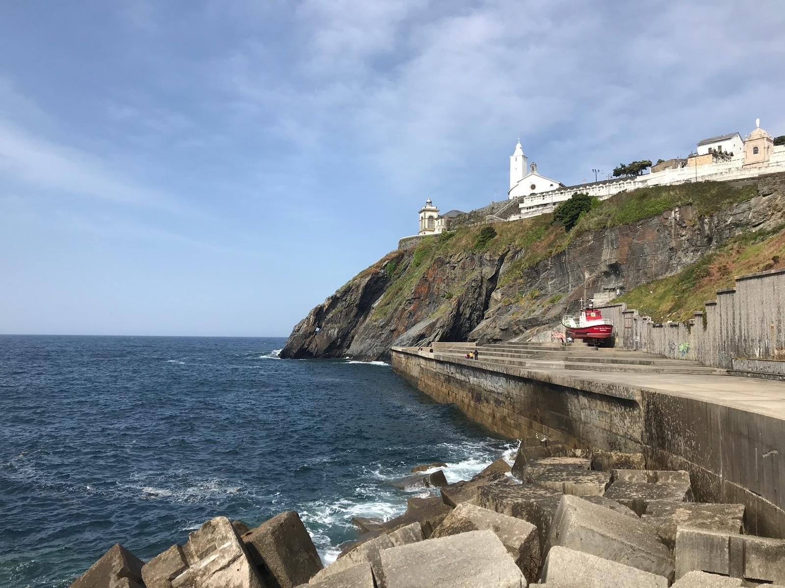 La parroquia de Luarca, en el Concejo de Valdés, en Asturias. EP