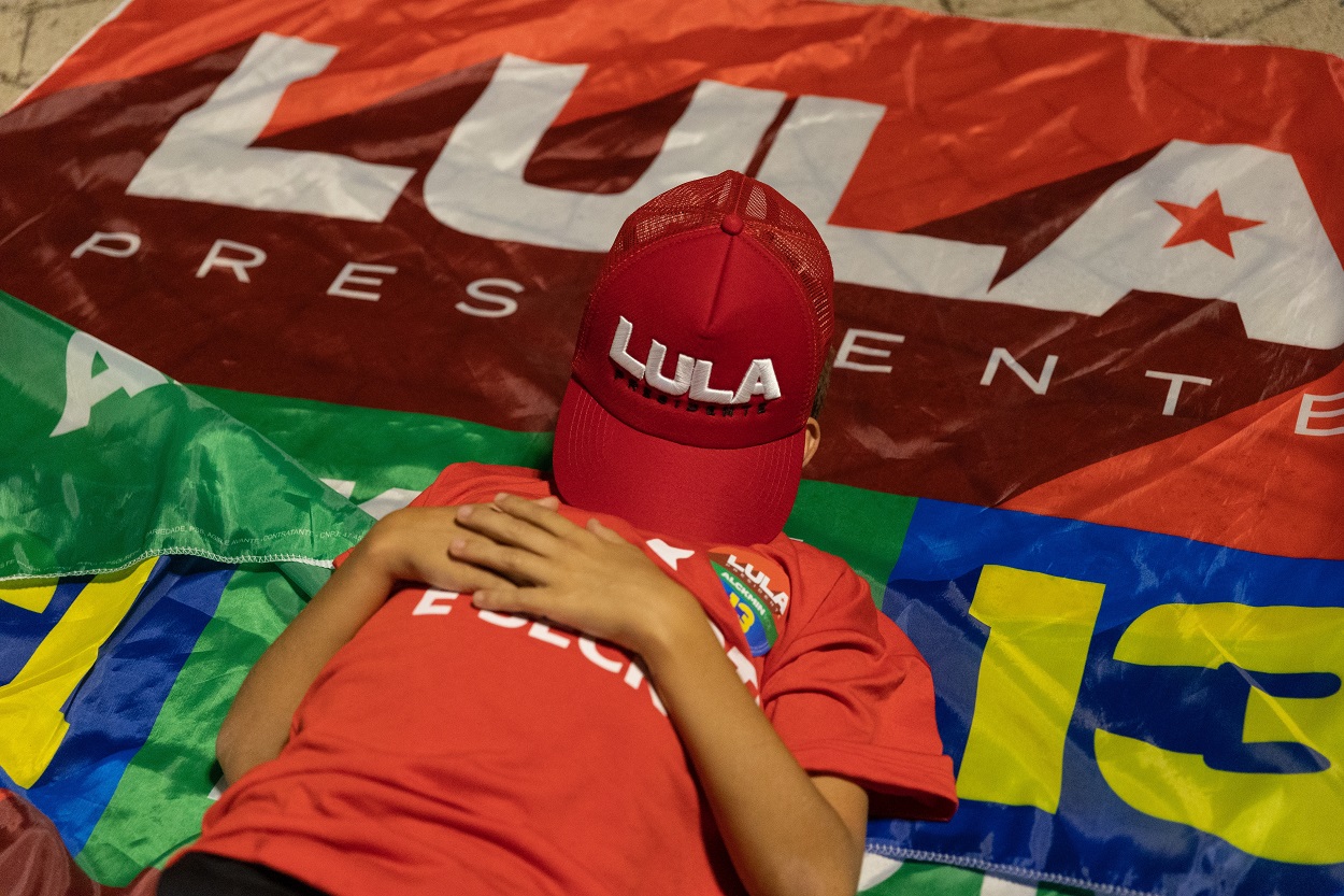 Seguidores de Lula da Silva en Brasil. EP