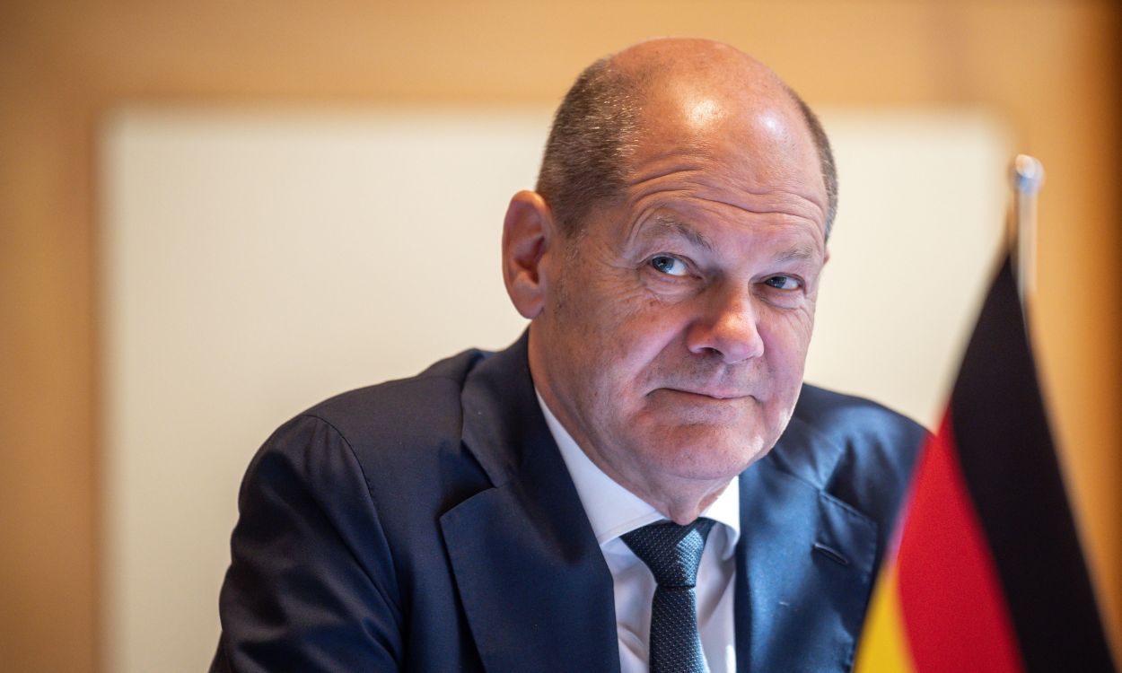 El canciller de Alemania, Olaf Scholz