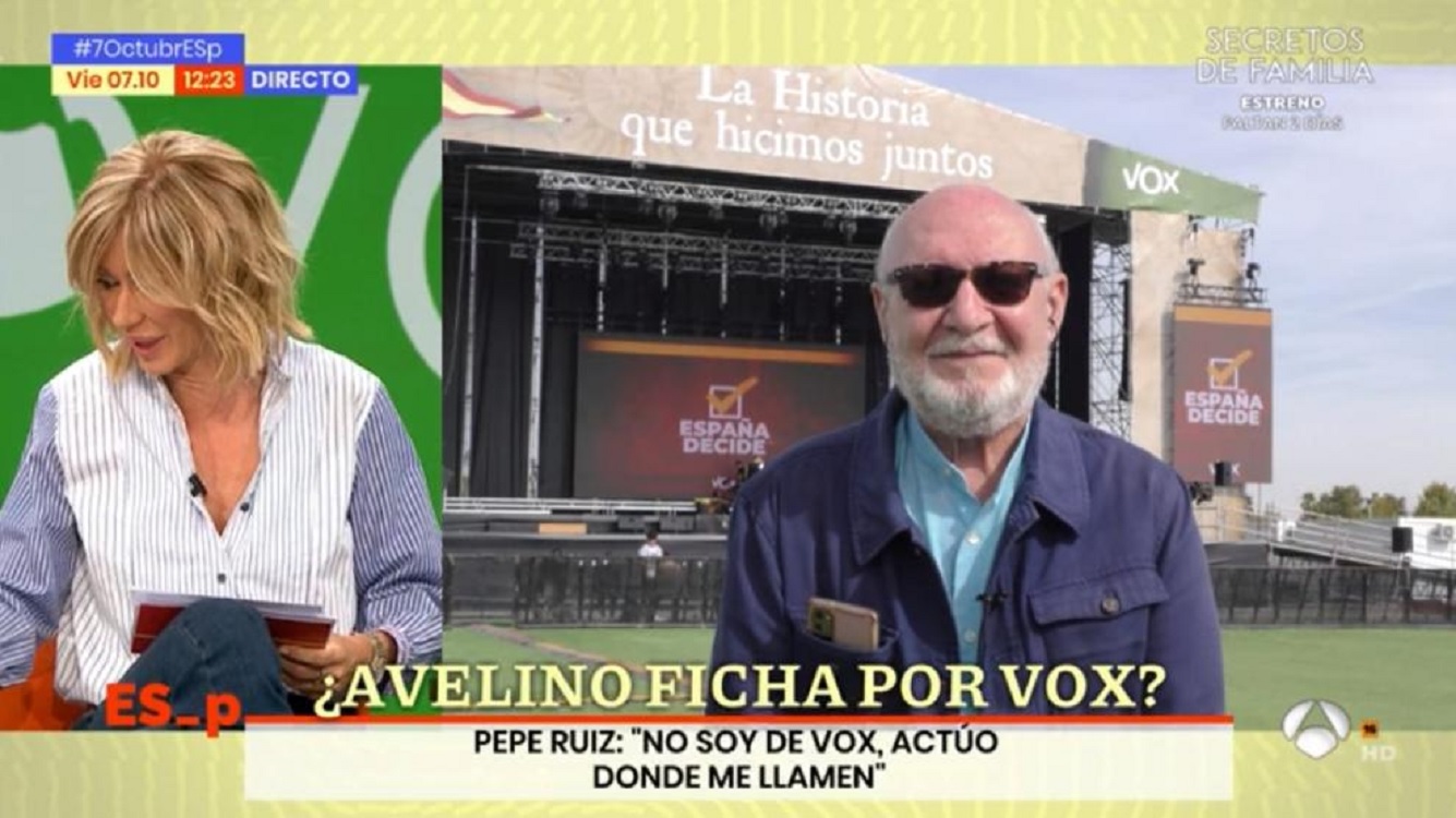Pepe Ruiz en 'Espejo Público'. Antena 3.
