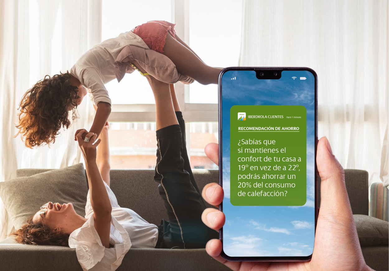 Captura de la app de Iberdrola