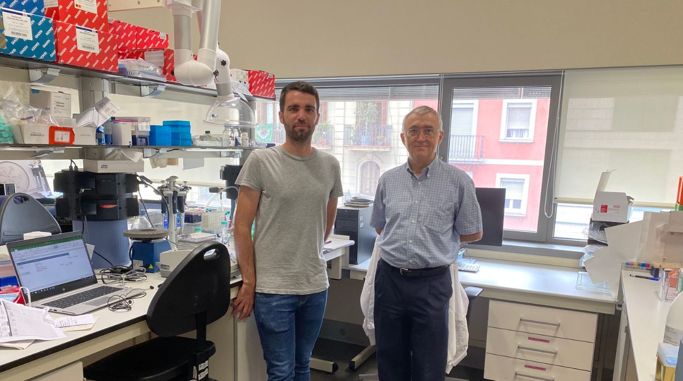 Ferran Nadeu y Elías Campo, investigadores principales del estudio