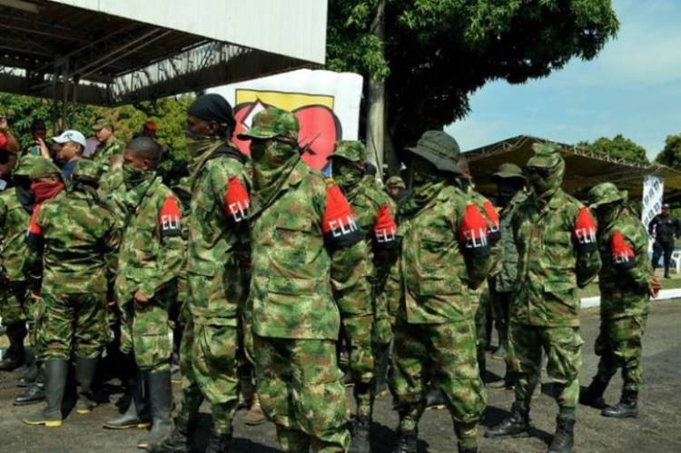 Intengrantes del Ejército de Liberación Nacional (ELN) Intengrantes del Ejército de Liberación Nacional (ELN)