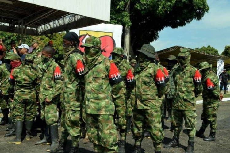 Intengrantes del Ejército de Liberación Nacional (ELN)