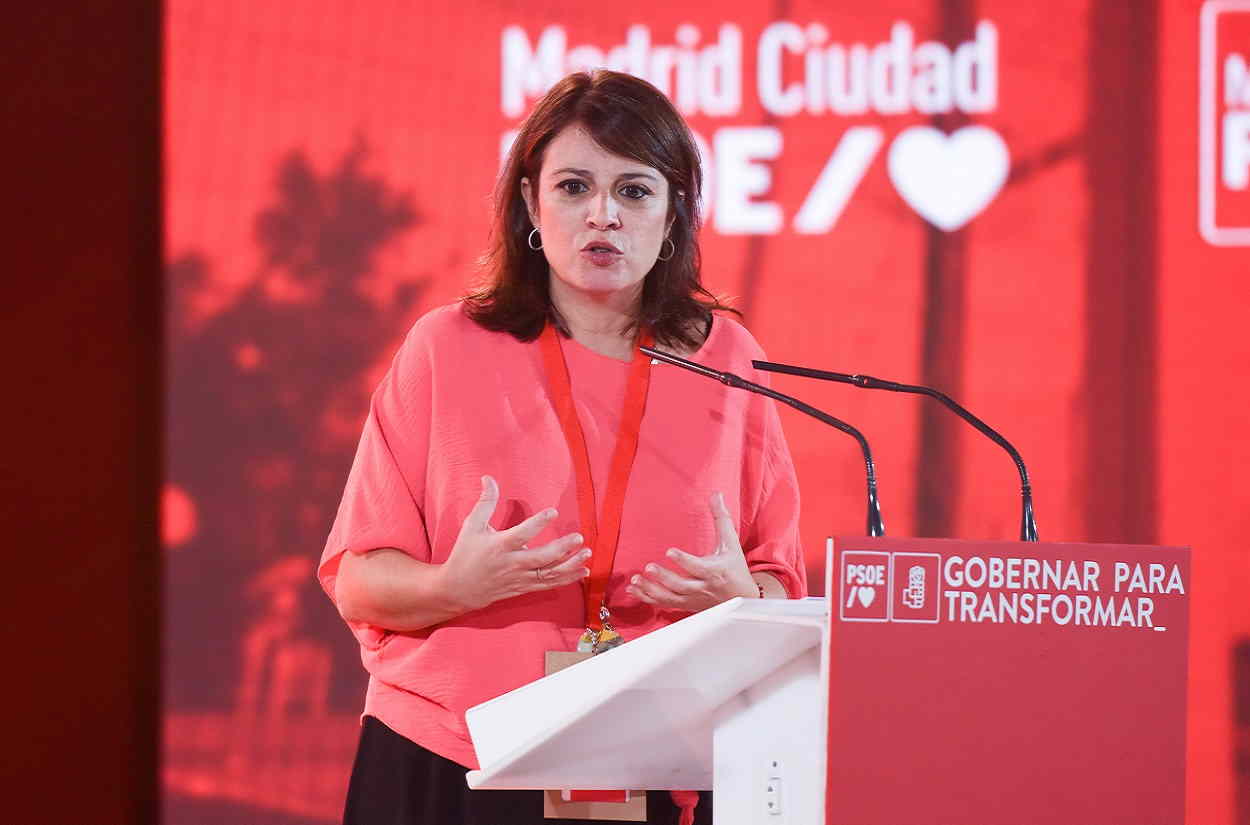 La exvicesecretaria del PSOE, Adriana Lastra, en una foto de archivo. EP