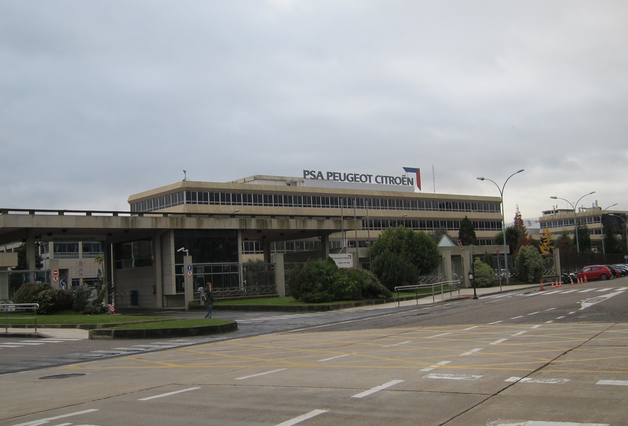 Imagen de archivo de la fábrica de Peugeot PSA en Vigo (Foto: Europa Press / Archivo).