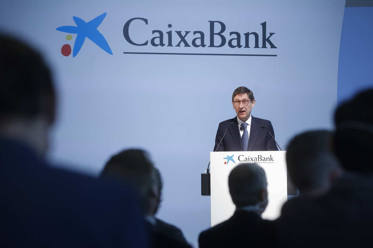 El presidente de CaixaBank, Jose Ignacio Goirigolzarri. EP