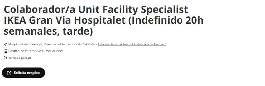 Solicitar empleo Ikea Solicitar empleo Ikea