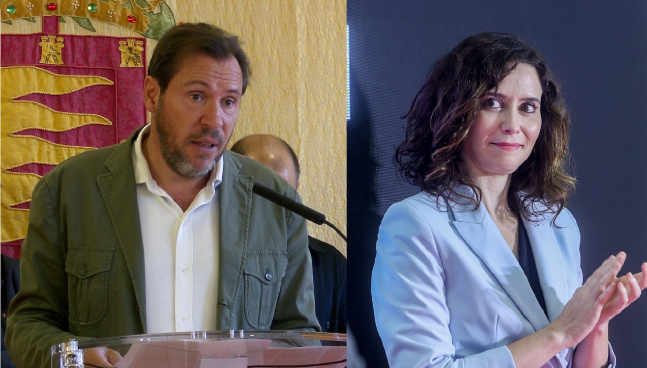 Óscar Puente e Isabel Díaz Ayuso. EP
