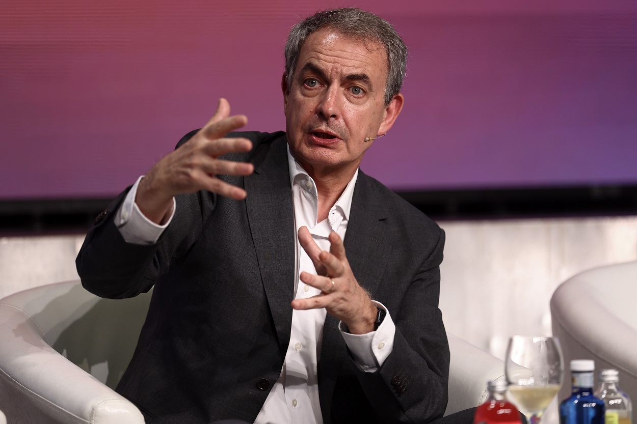 El expresidente del Gobierno José Luis Rodríguez Zapatero en una imagen de archivo. EP.