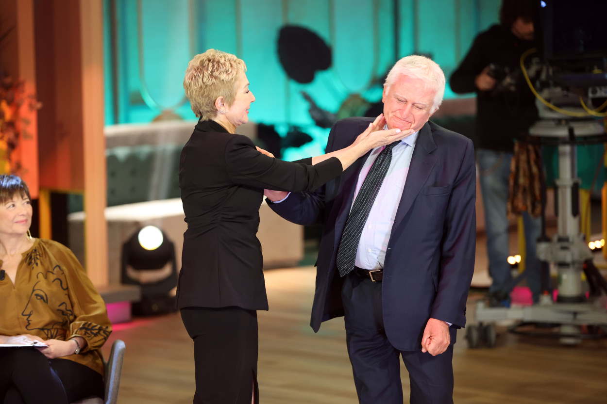 Paolo Vasile, CEO de Mediaset España, junto a Ana Rosa Quintana. EP