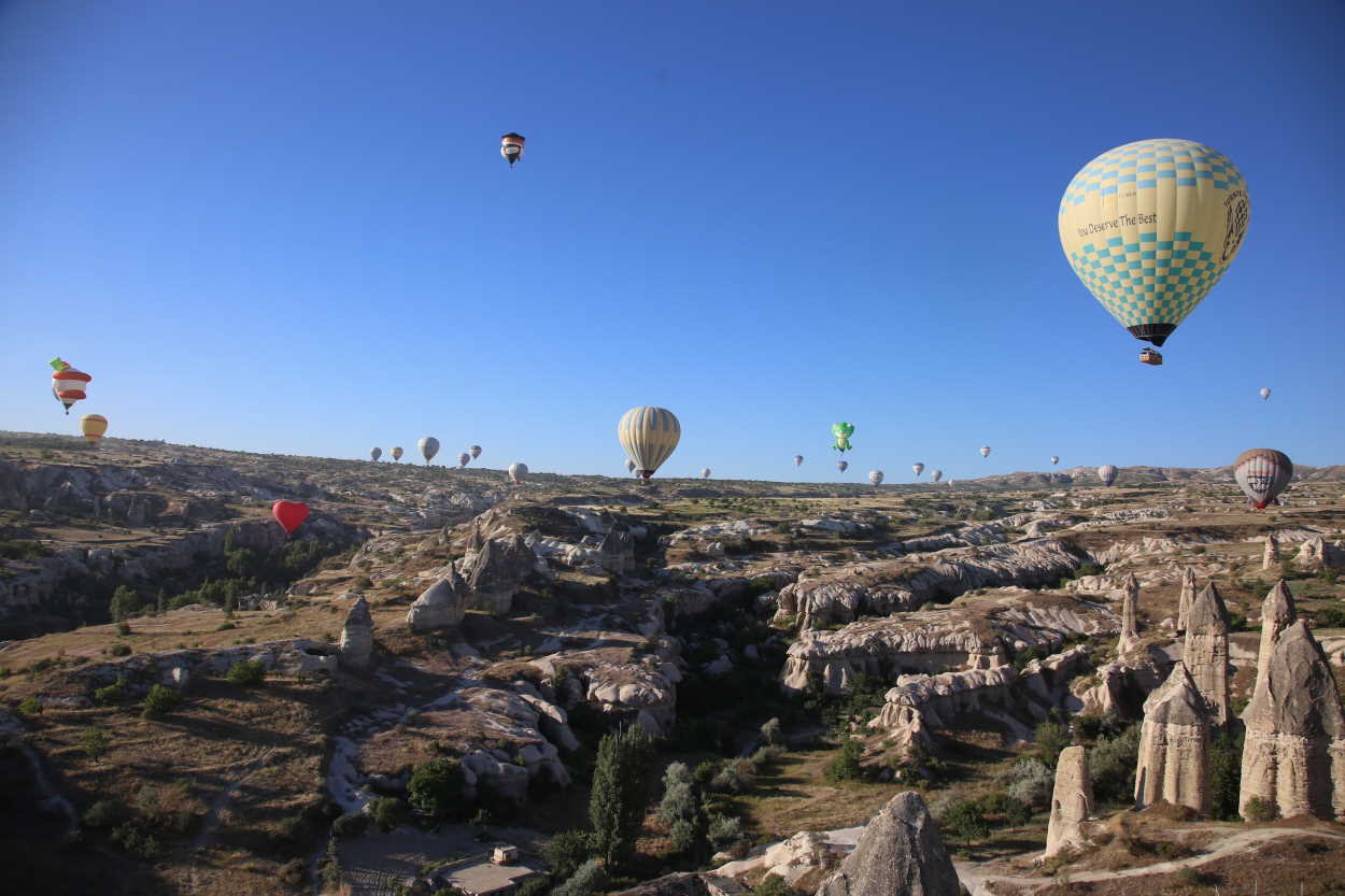 Festival de globos aerostáticos en la Capadocia, Turquía. EP