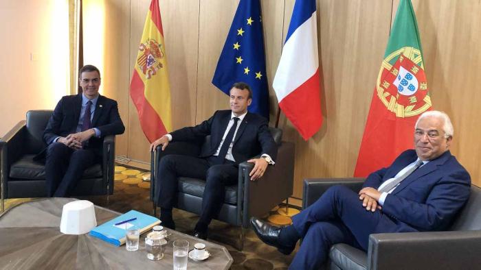 En directo: Sánchez, Macron y Costa presentan el BarMar frente a von der Leyen