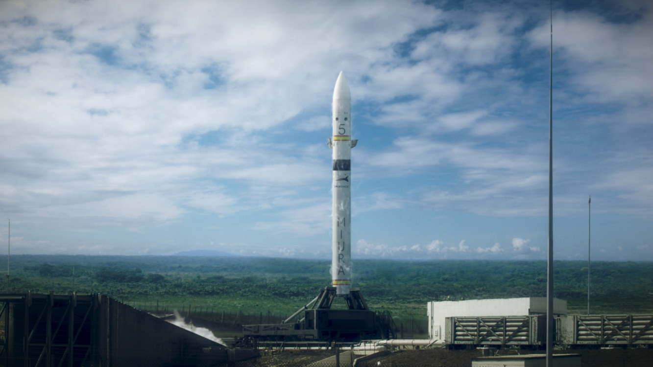 El microlanzador orbital reutilizable MIURA 5 que PLD Space está desarrollando y al que Repsol aportará combustible renovable