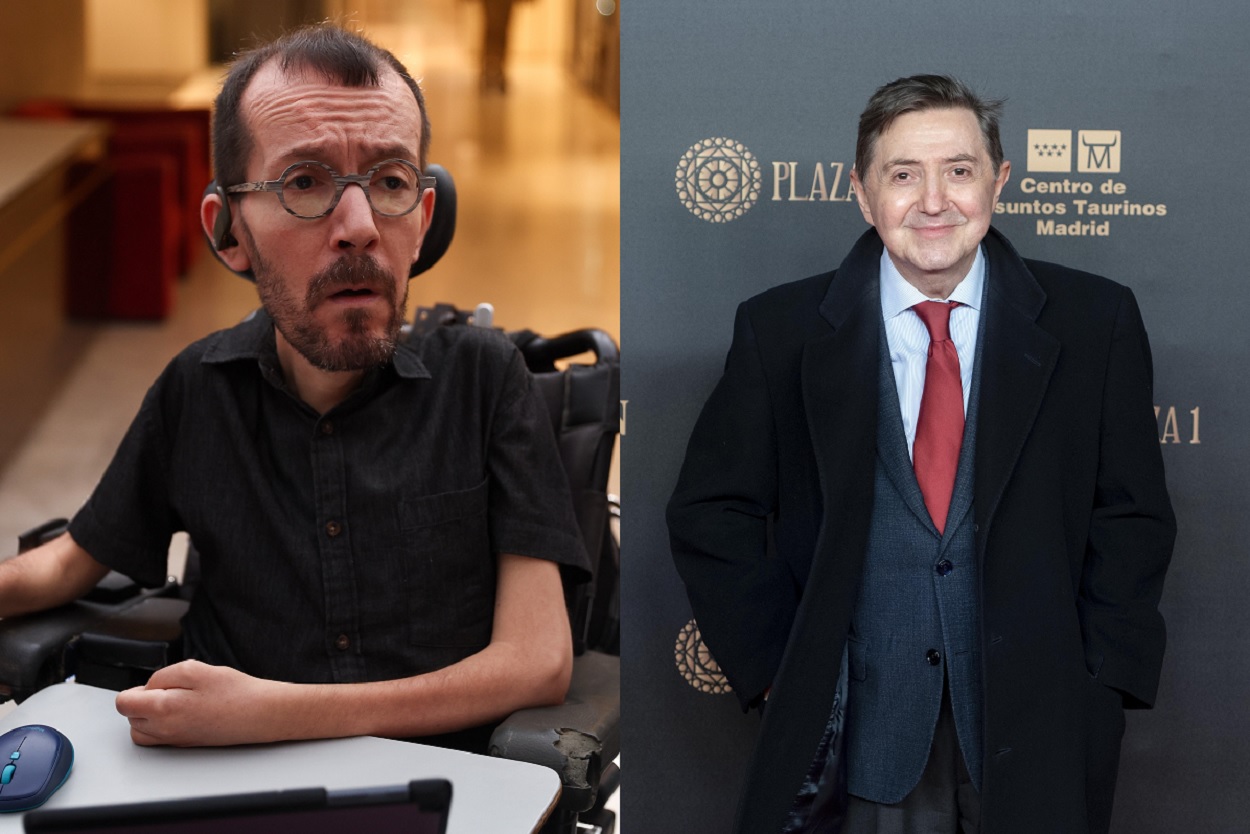 Pablo Echenique y Federico Jiménez Losantos. Elaboración propia / EP. 