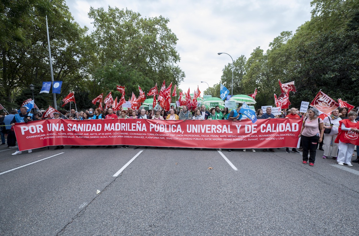 Manifestación por la sanidad pública. EP