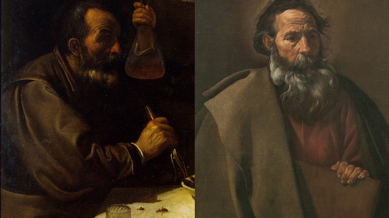 El hombre que posó haciendo de San Pablo El hombre que posó haciendo de San Pablo