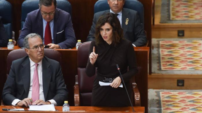 En directo: nuevo pleno en la Asamblea de Madrid