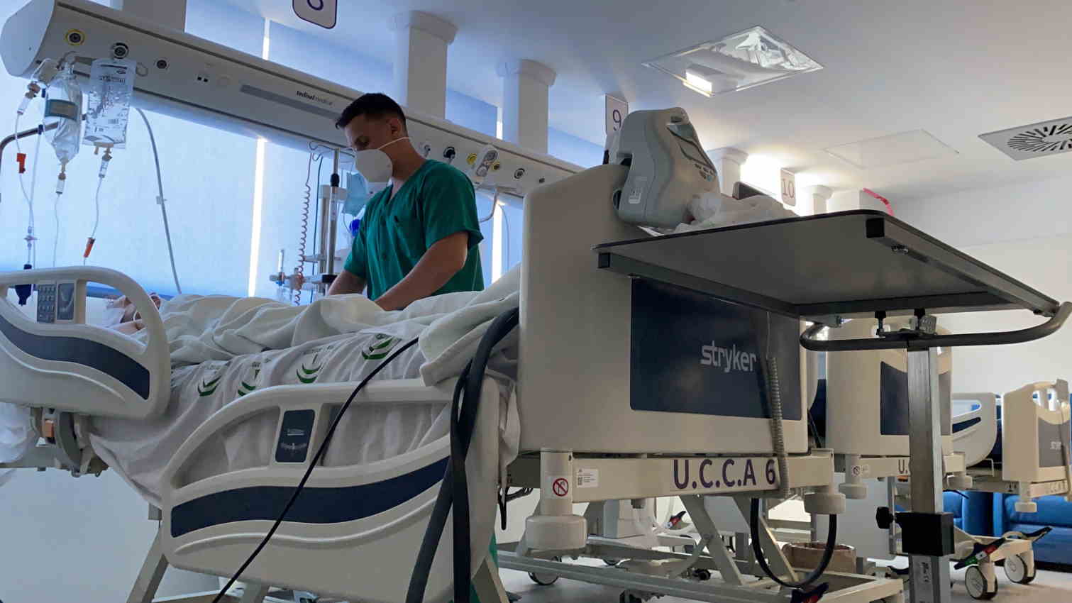 La Unidad de Cuidados Críticos de Anestesia de Málaga. Europa Press