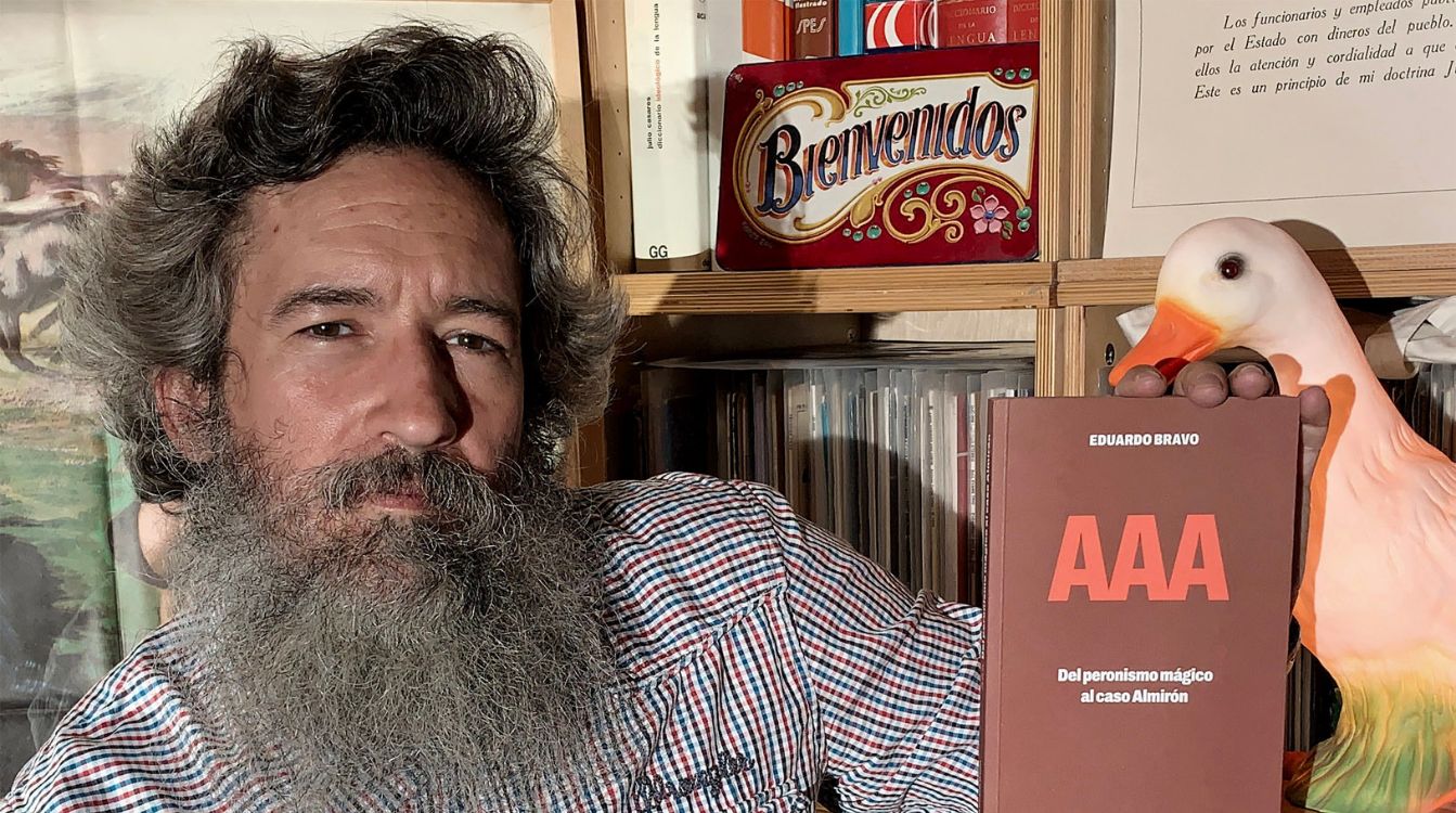 Eduardo Bravo es el autor de 'AAA. Del peronismo mágico al caso Almirón