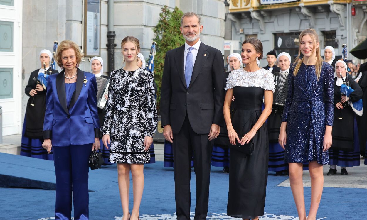 La Familia real en los Premios Princesa de Asturias 2022 en Oviedo. EP.