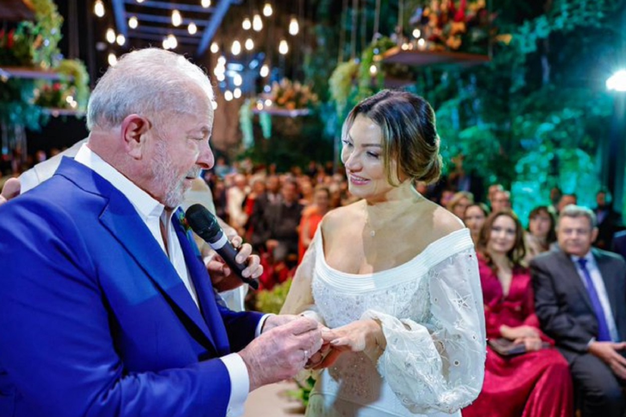 Rosangela da Silva ('Janja') y Luiz Inácio Lula da Silva. Instagram.