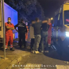 Ambulancia en el lugar del suceso en Sevilla. Emergencias Sevilla
