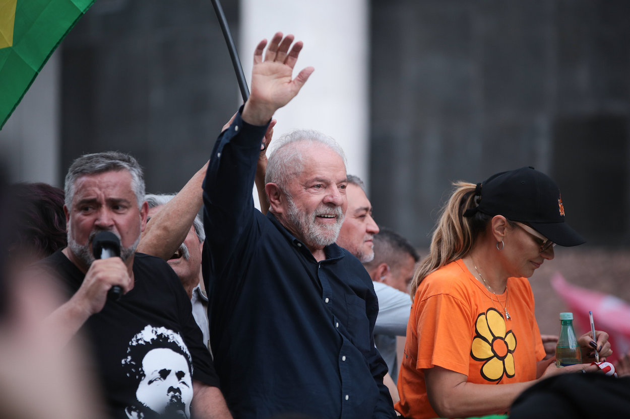 Lula da Silva, candidato en las elecciones de Brasil. EP