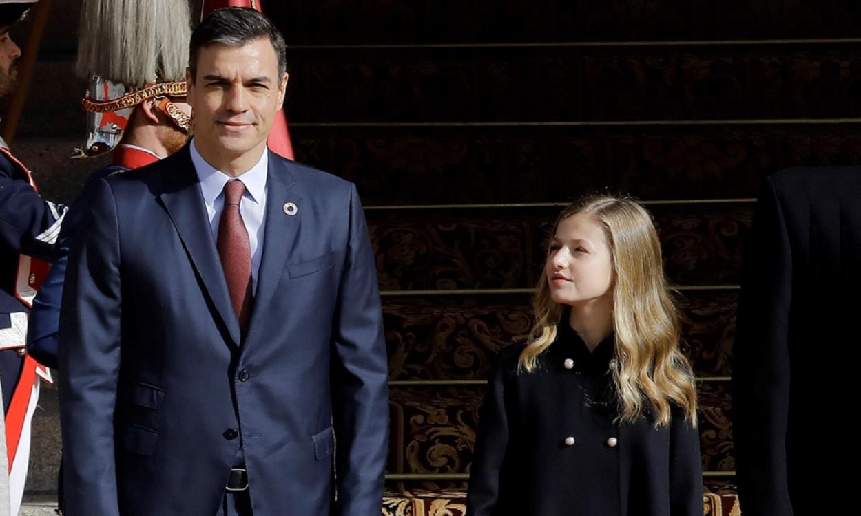 El cumpleaños de Leonor puede provocar que Sánchez sea presidente hasta 2024. EP