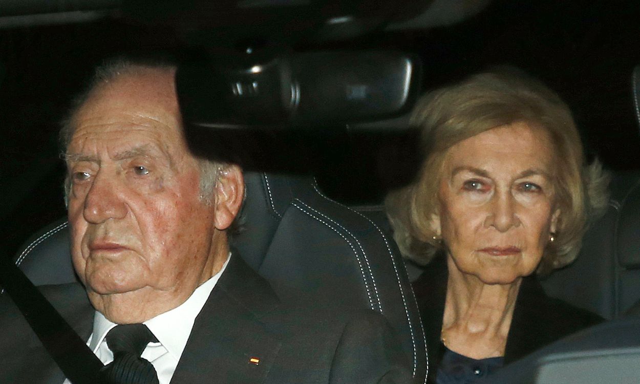 Los reyes eméritos Juan Carlos I y Sofía