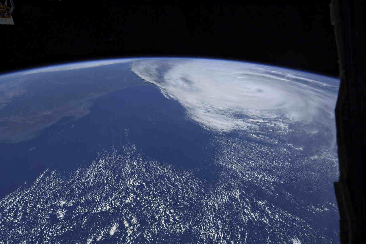 Una imagen de la tierra tomada desde la estación espacial internacional. Europa Press